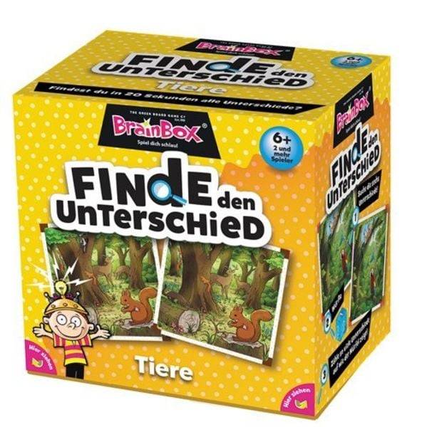 Green Board - BrainBox - Finde den Unterschied Tiere