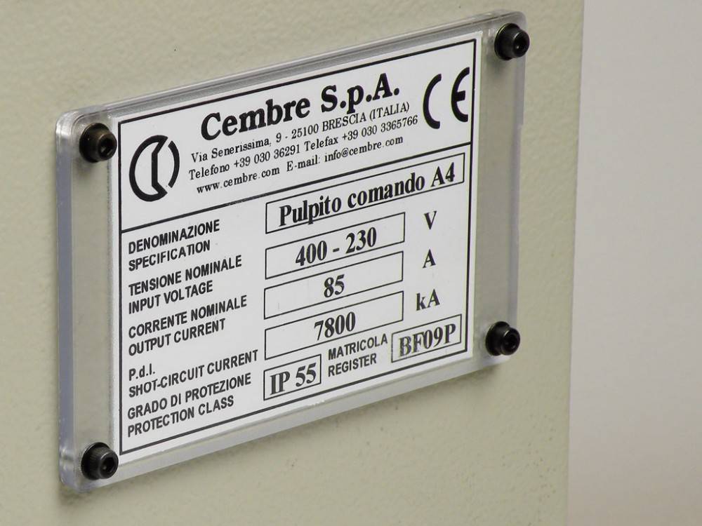 Cembre 48997 MG-VRT-R PVC 50X100M 48997