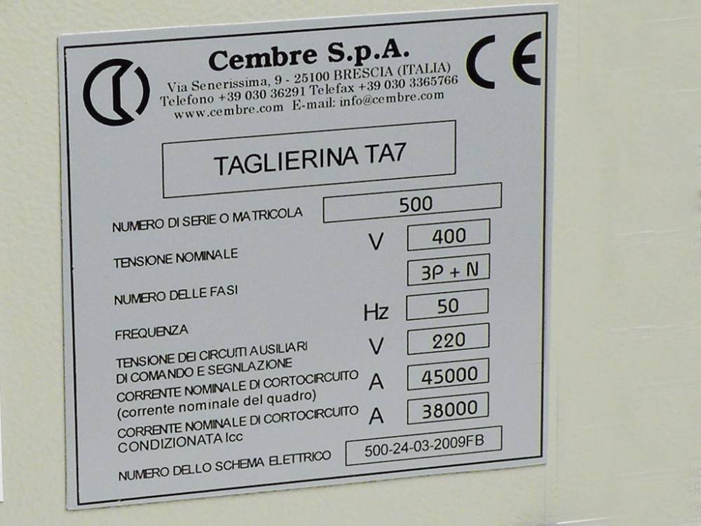 Cembre 88716GY MG-VRT-A PVC 25X50 88716GY