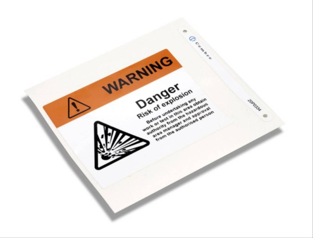 Cembre MG-SIGNS-PY 991058 (105X14 991058