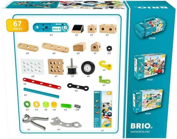 BRIO - Builder Nachziehmotor-Konstruktionsset