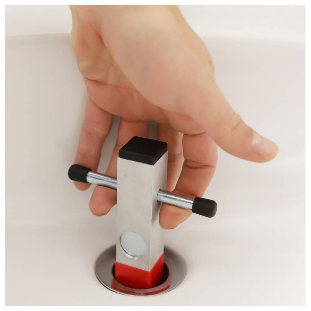 Dönges Universal Ventilhalter / Eindrehschlüssel für Sanitär Ventile, Ventilgröße 30-45 mm