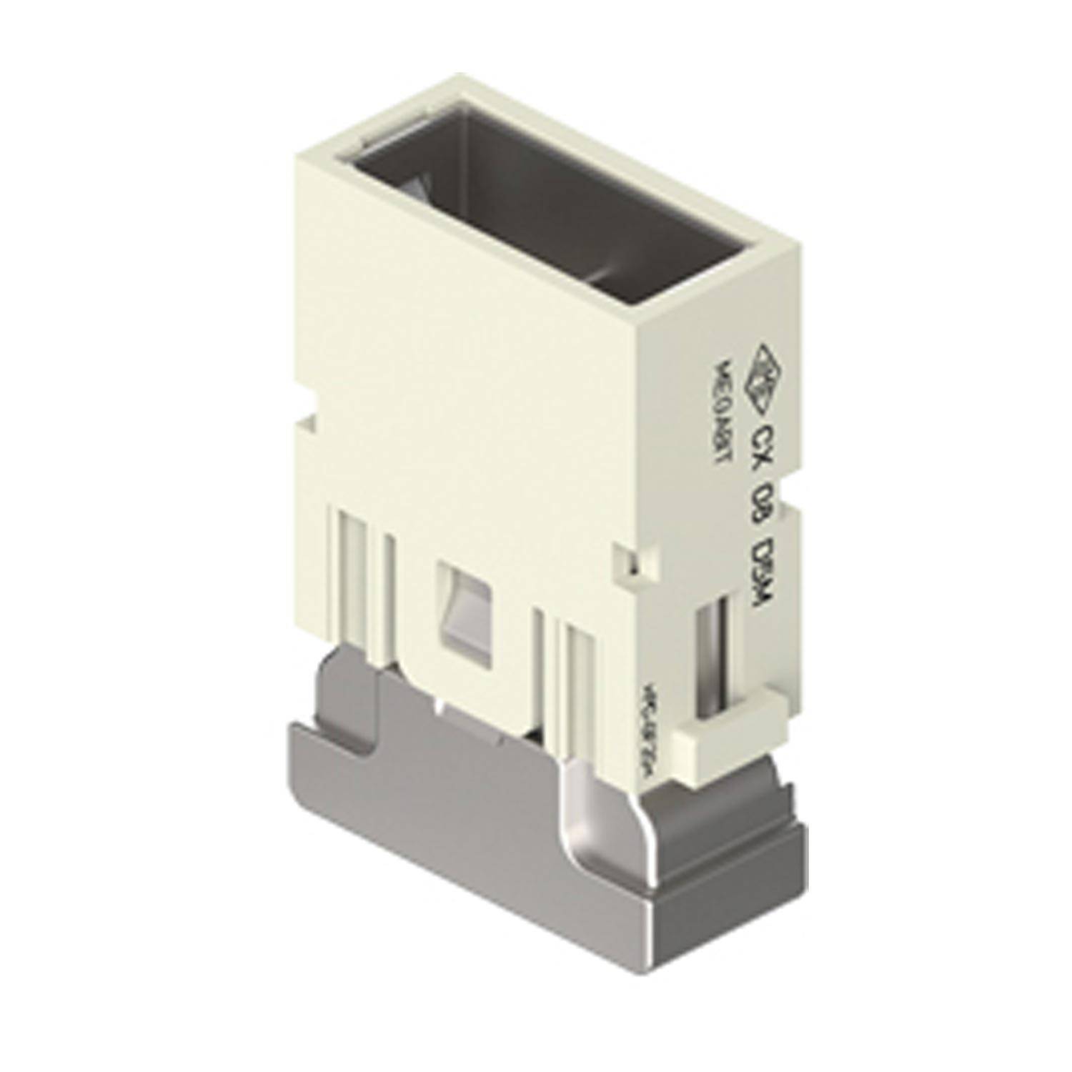 CX 08 D5M ILME Stifteinsatz, MIXO, 1ME, 8P+GND, Crimpanschluss, 10A, 50V, Megabit - 1 Stück