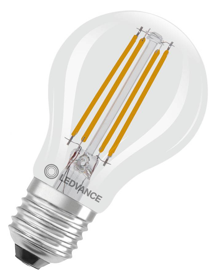 1St. Ledvance LED CLASSIC A DIM CRI97 S 7.2W 927 FIL CL E27 806lm 2700K LED-Glühlampe