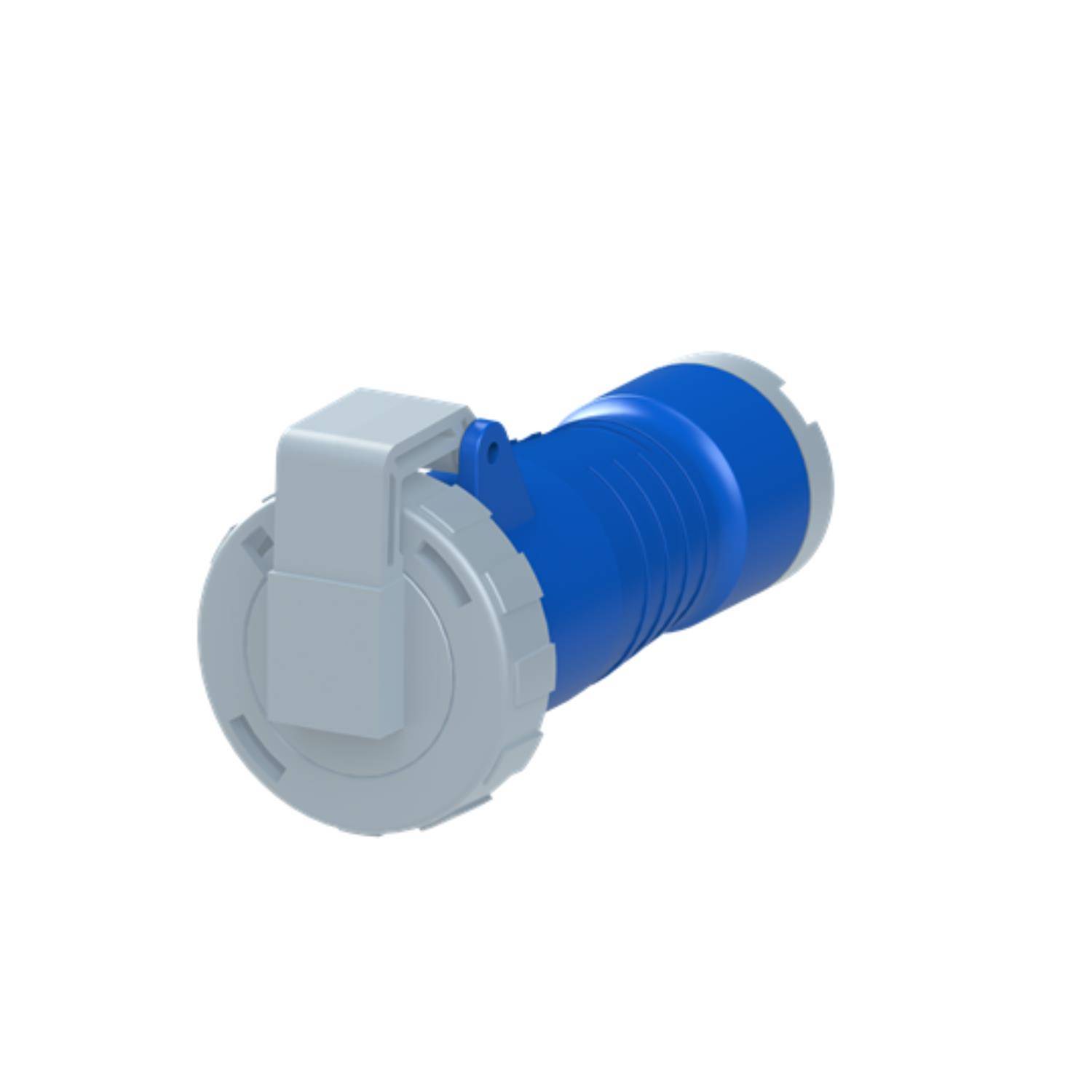 Ein orangefarbenes Steckbrett mit mehreren Löchern für elektronische Komponentenverbindungen, das zum Prototyping von Schaltkreisen verwendet wird.