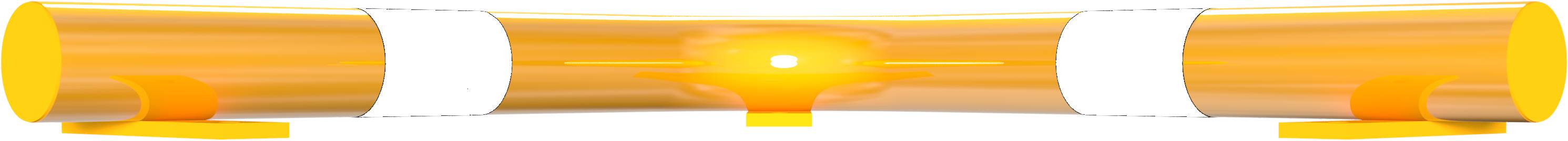 Schake 477_50BG Eck-Rammschutz-Balken Stahlrundrohr Ø 76 mm für Dübelbefestigung