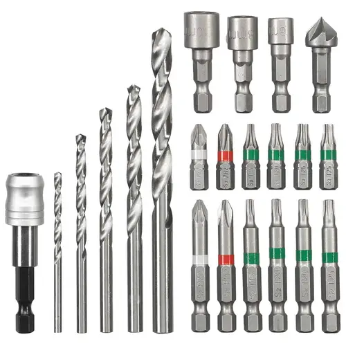 EINHELL Bit-Bohrerbox, 49108806, S-Box, 22-teilig EINHELL Bit-Bohrerbox, 49108806, S-Box, 22-teilig