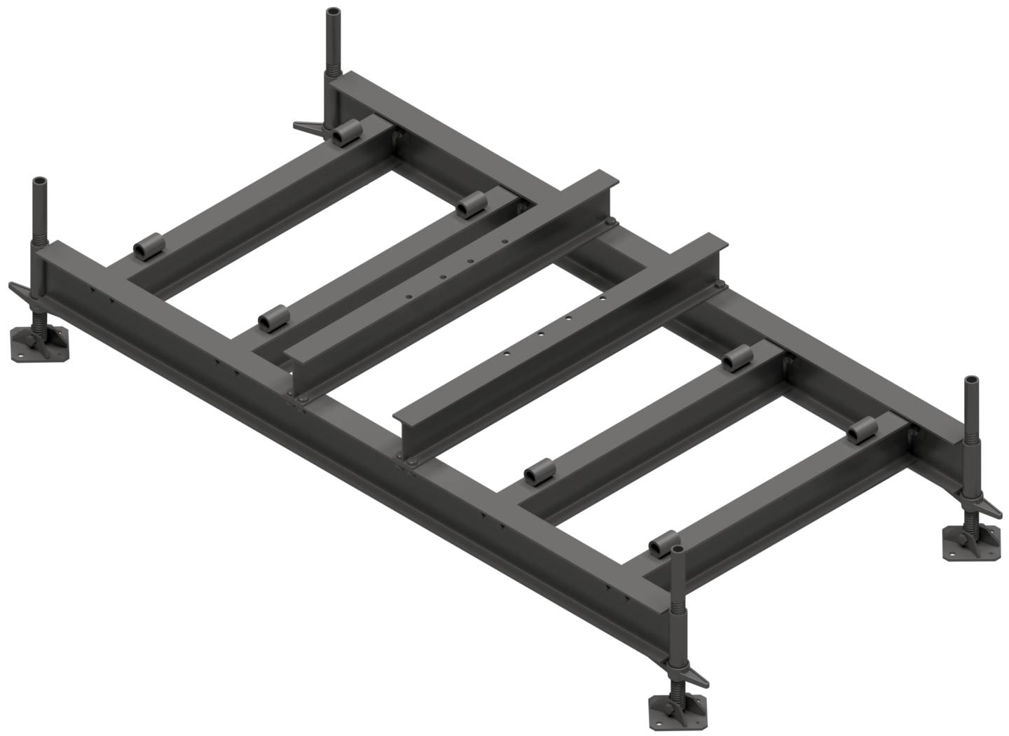 Schake 35350 Aufstellrahmen + Anbauteil für Beton-Aufstellvorrichtung Aufstellrahmen