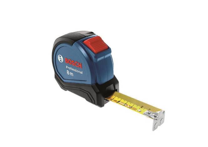 Bosch Maßband Tape Measure 8m 1600A01V3S Install.Baumaterial Werkzeug Messgeräte