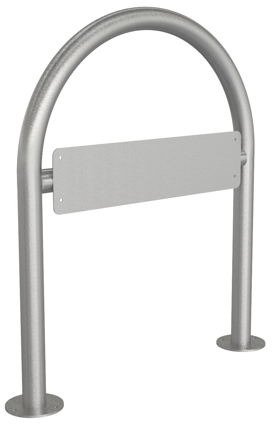 Schake 449_66PSE Rundbügel für Parkplatzbeschilderung für Dübelbefestigung