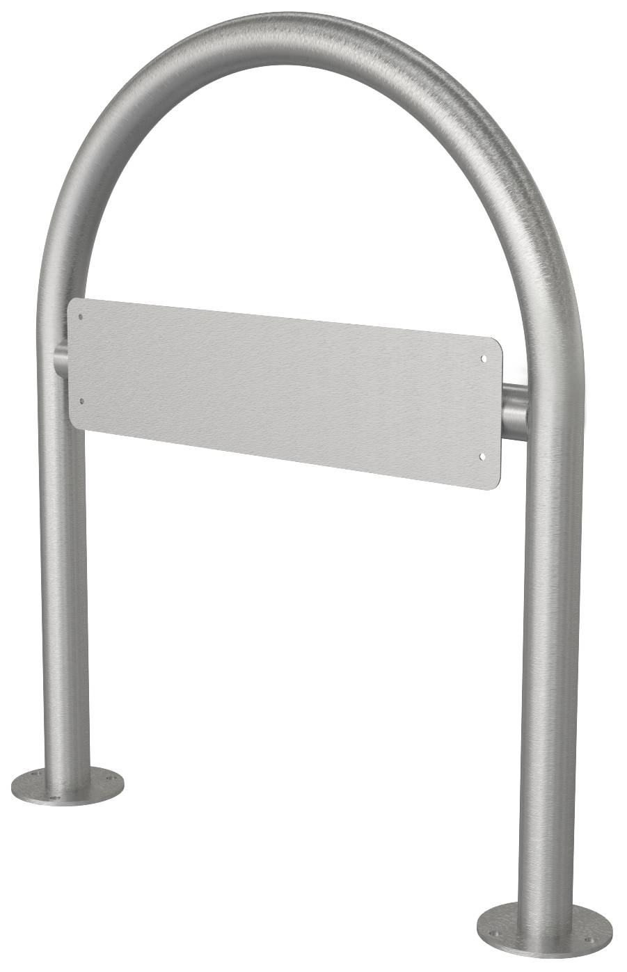 Schake 449_66PSE Rundbügel für Parkplatzbeschilderung für Dübelbefestigung