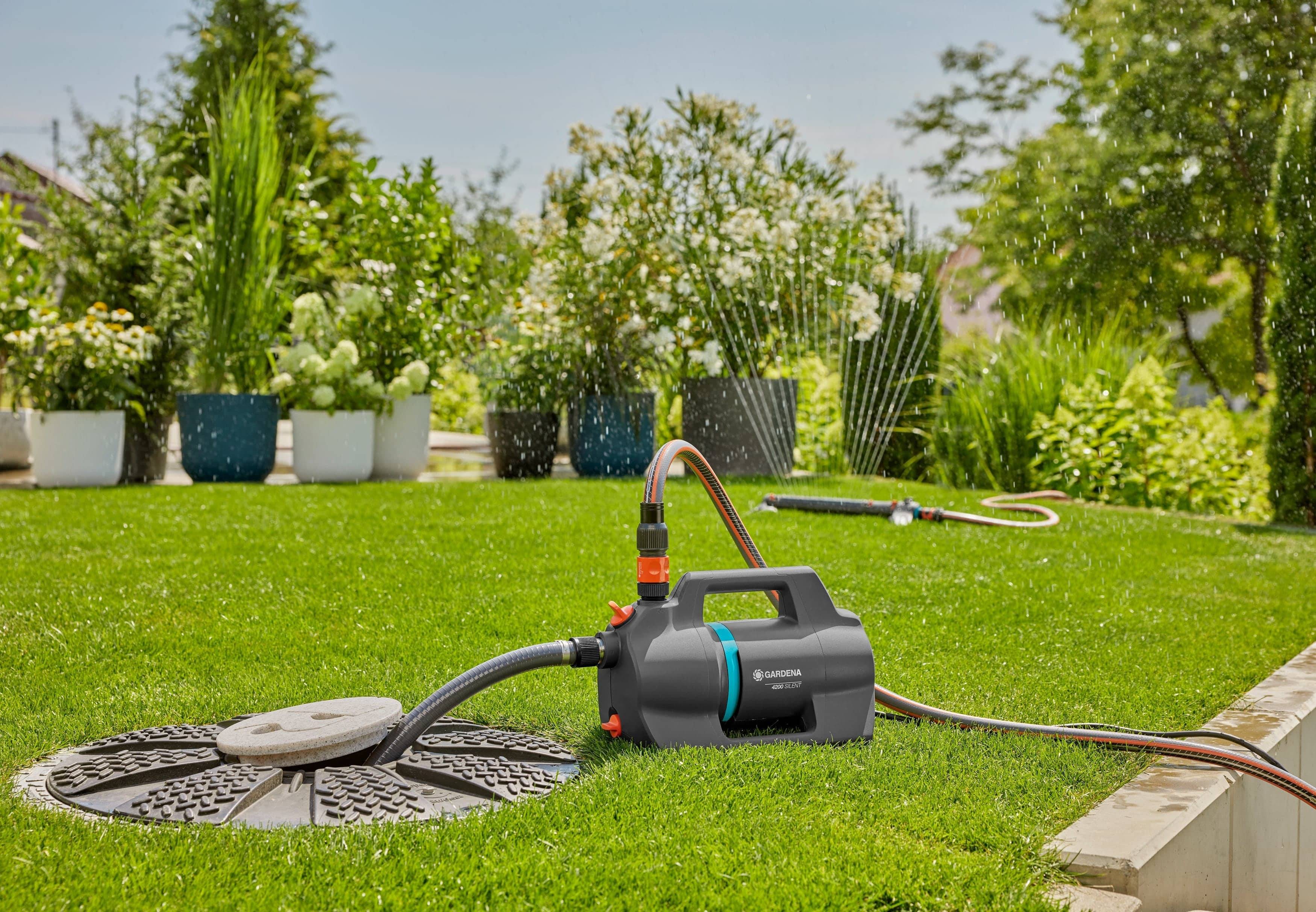 GARDENA Gartenpumpe 4200 Silent, 09054-20