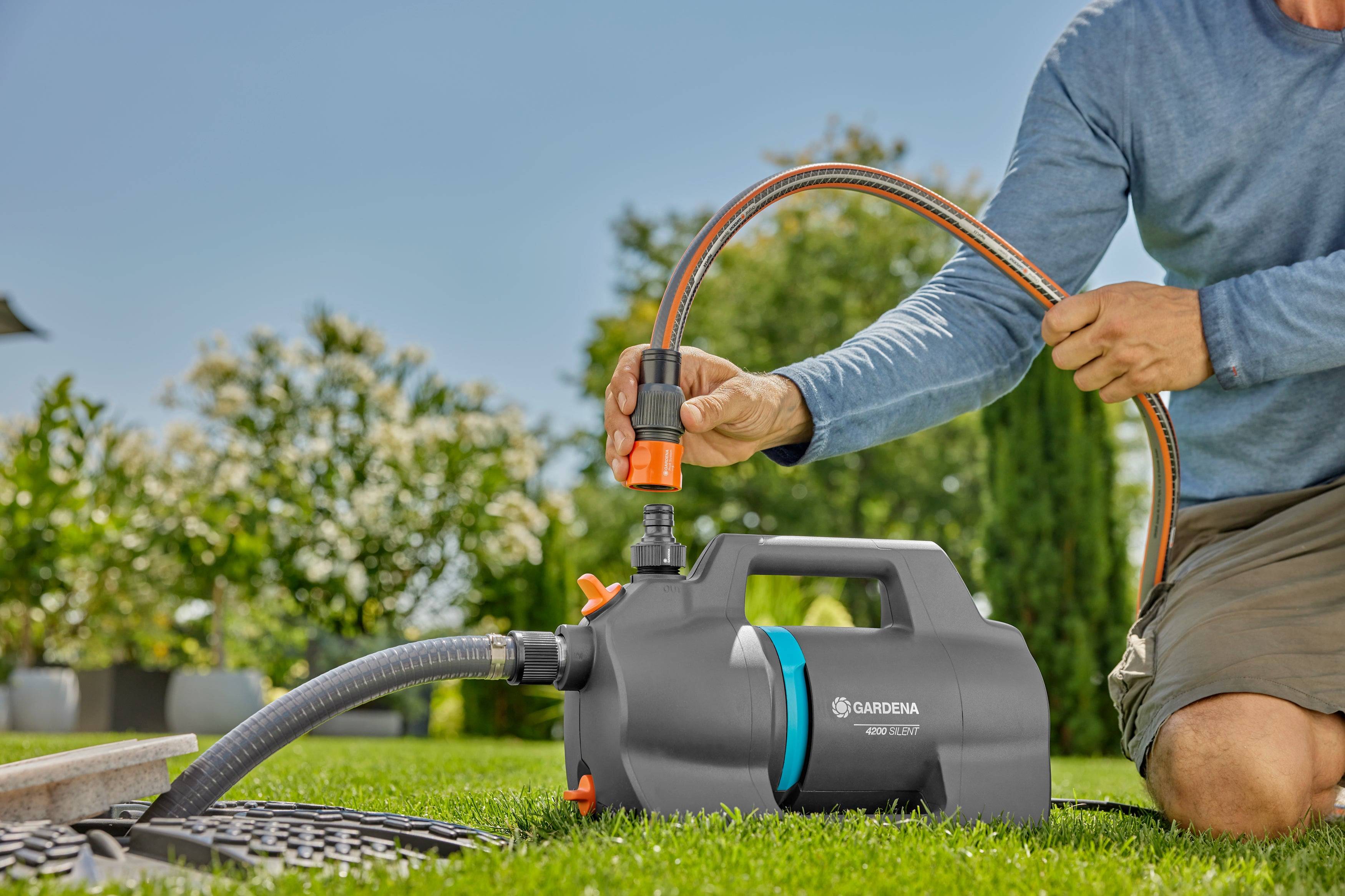GARDENA Gartenpumpe 4200 Silent, 09054-20