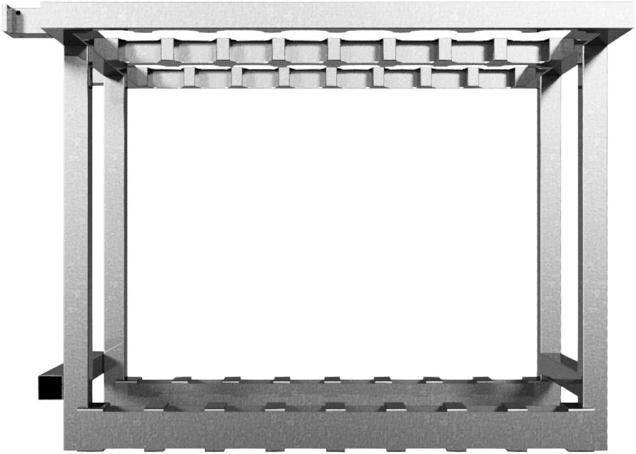 Schake 50380V-36 Bakenkorb für 16 Baken