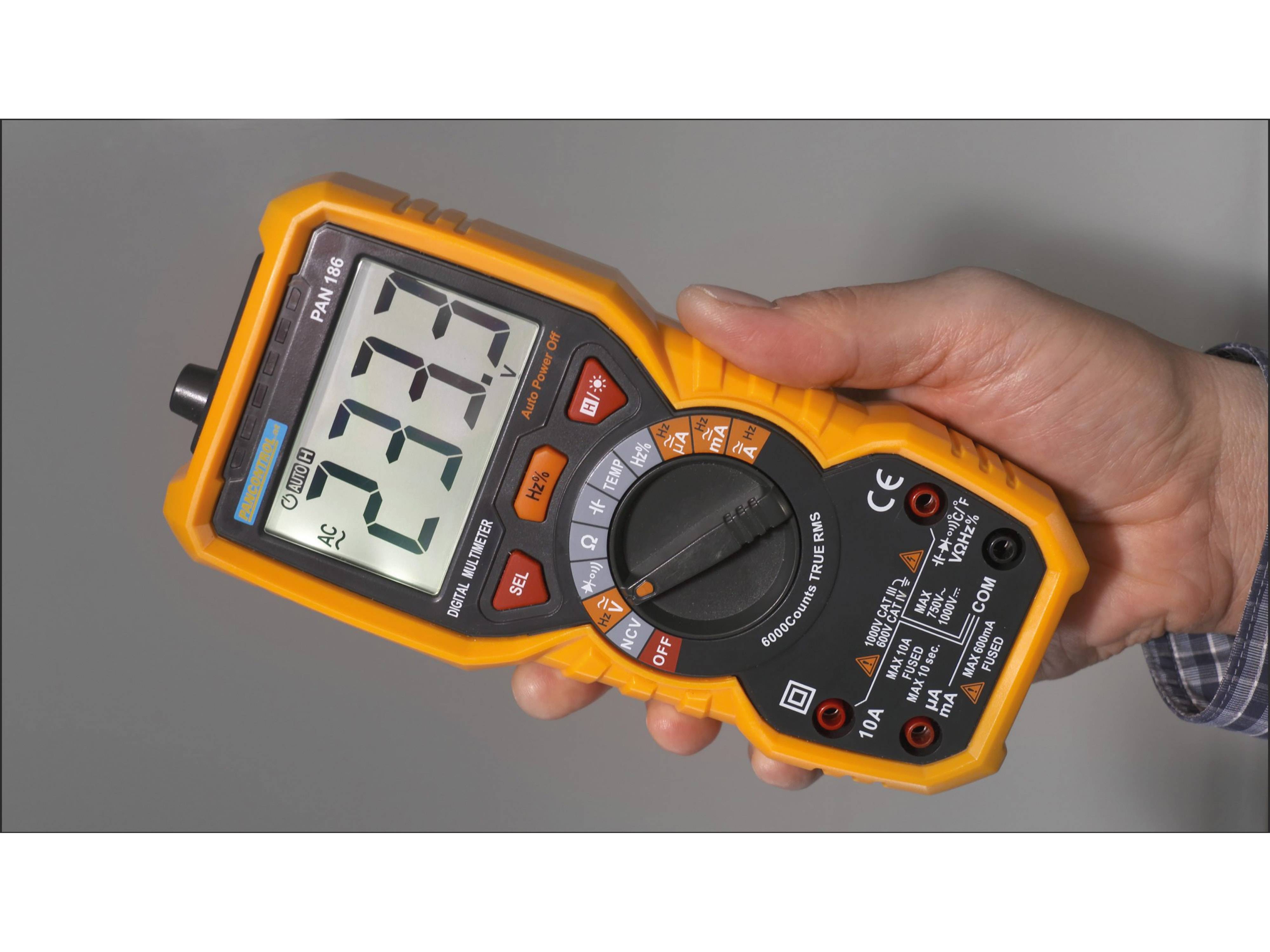 PANCONTROL True-RMS Multimeter PAN 186