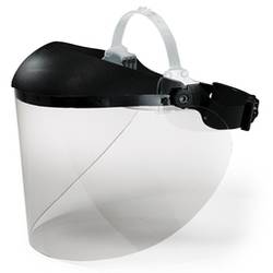 Uvex-Gesichtsschutzschirm mit Kopfhalterung, Scheibe aus CA, farblos, Art.