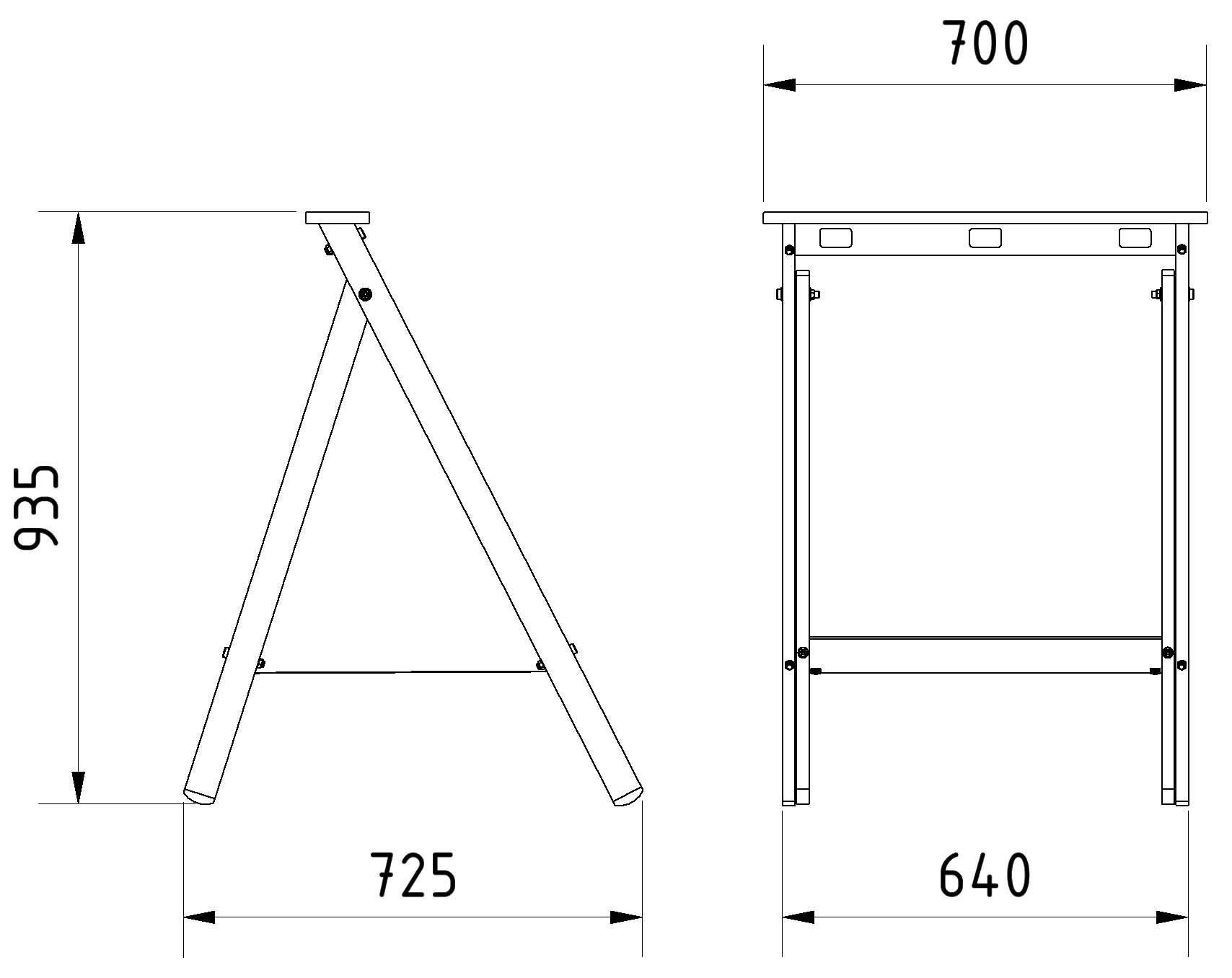 Schake 10145 Arbeitsbock