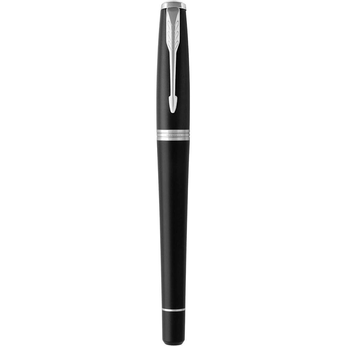 Parker IM Rollerball Pen Schwarz Silber