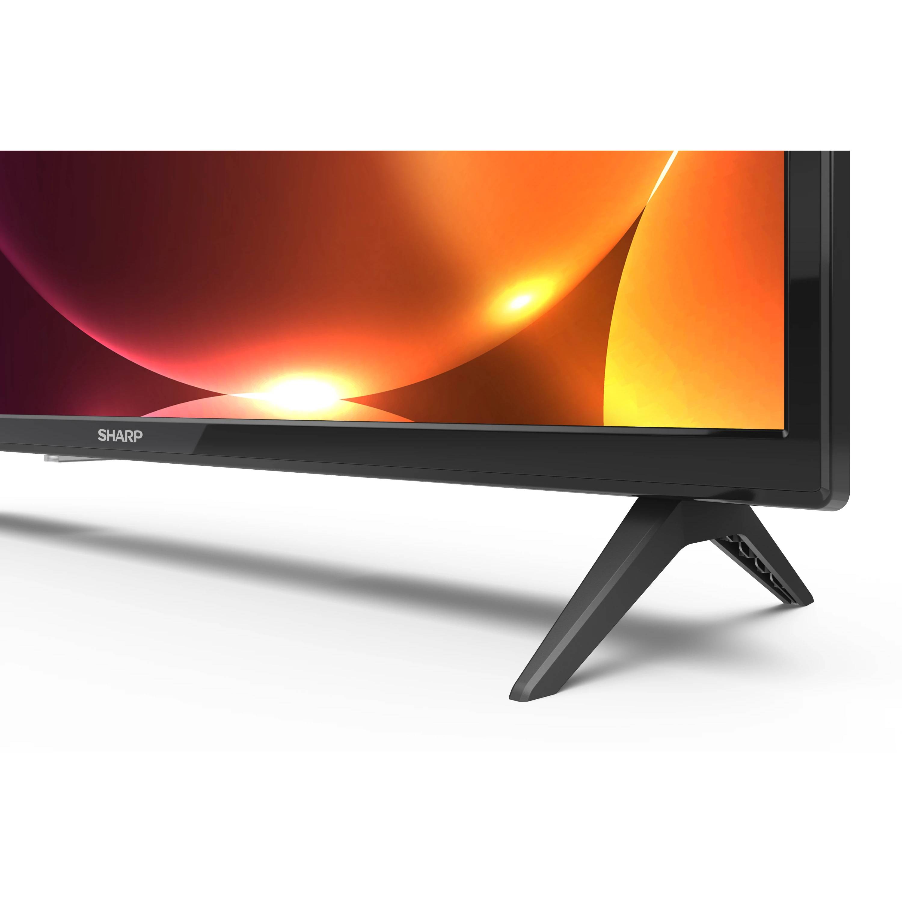 SHARP 32FA2E - 32 Zoll Fernseher (80 cm) HD Ready TV ohne Internet - LED Non-Smart TV (HDMI ARC, USB, inkl. Receiver)