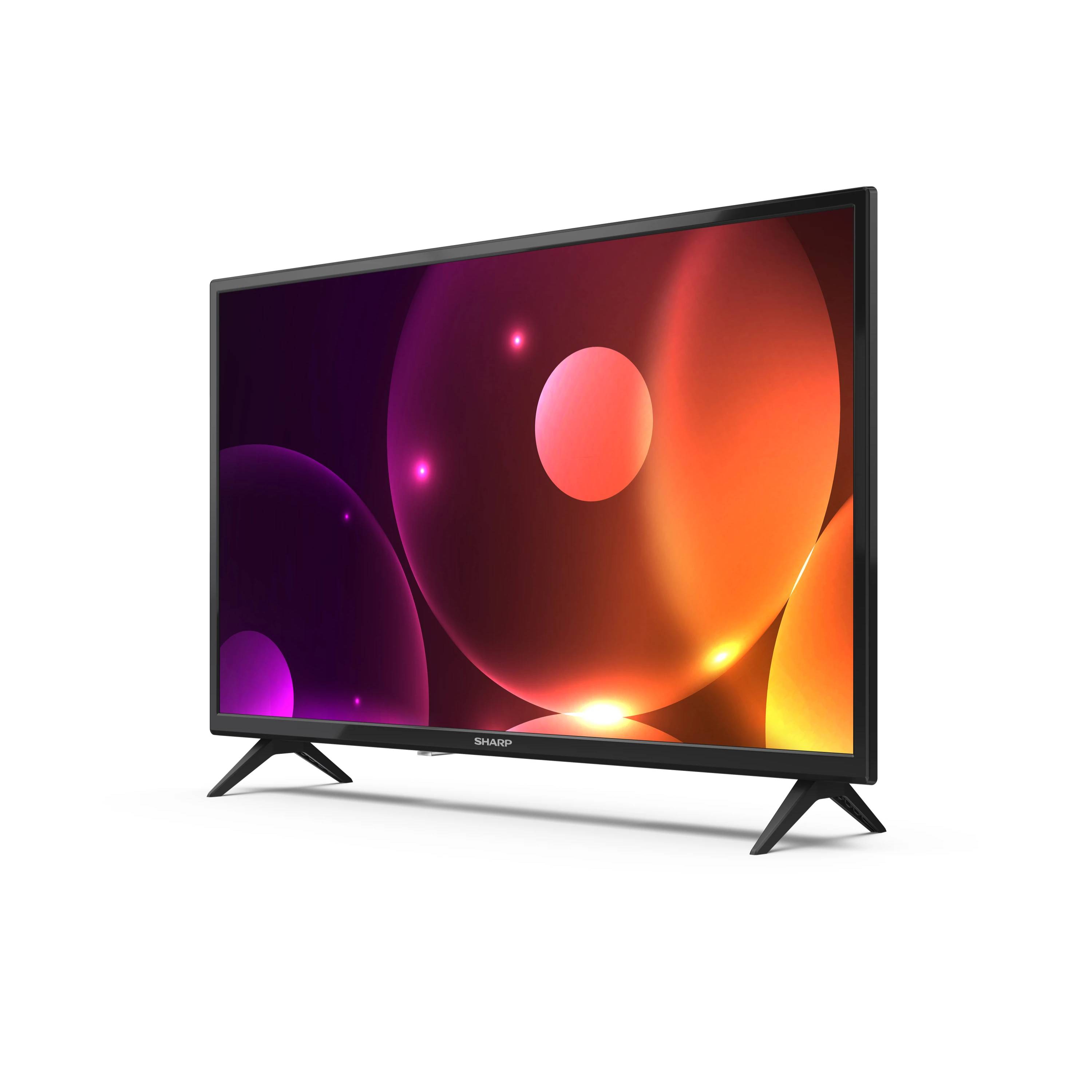 SHARP 32FA2E - 32 Zoll Fernseher (80 cm) HD Ready TV ohne Internet - LED Non-Smart TV (HDMI ARC, USB, inkl. Receiver)