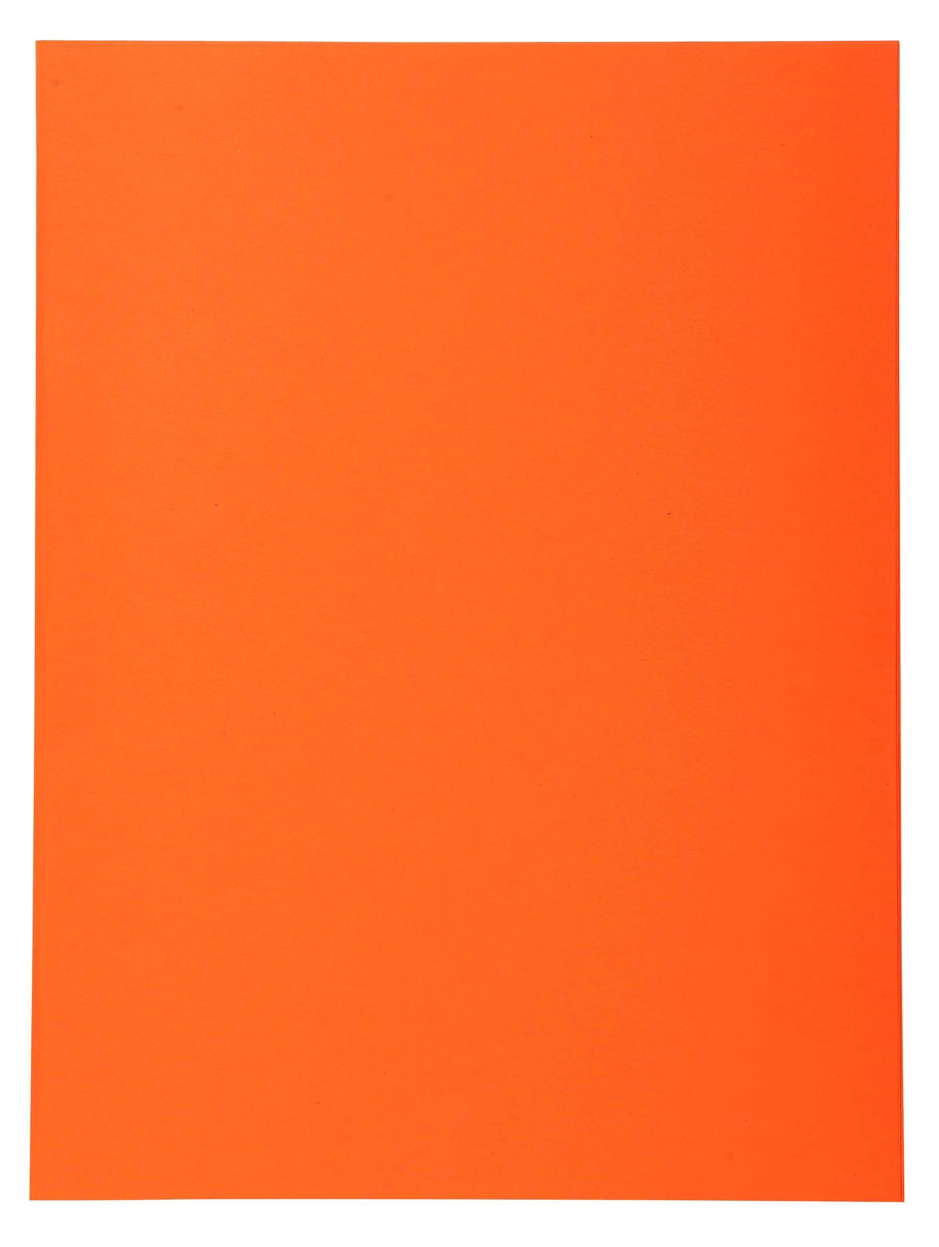 Exacompta 5x 100er Aktendeckel Recycling 24x32cm - Orange - 420007E