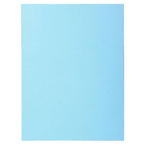 Exacompta 5x 100er Pack Aktendeckel A4 24x32cm 5-farben - Hellblau - 330006E