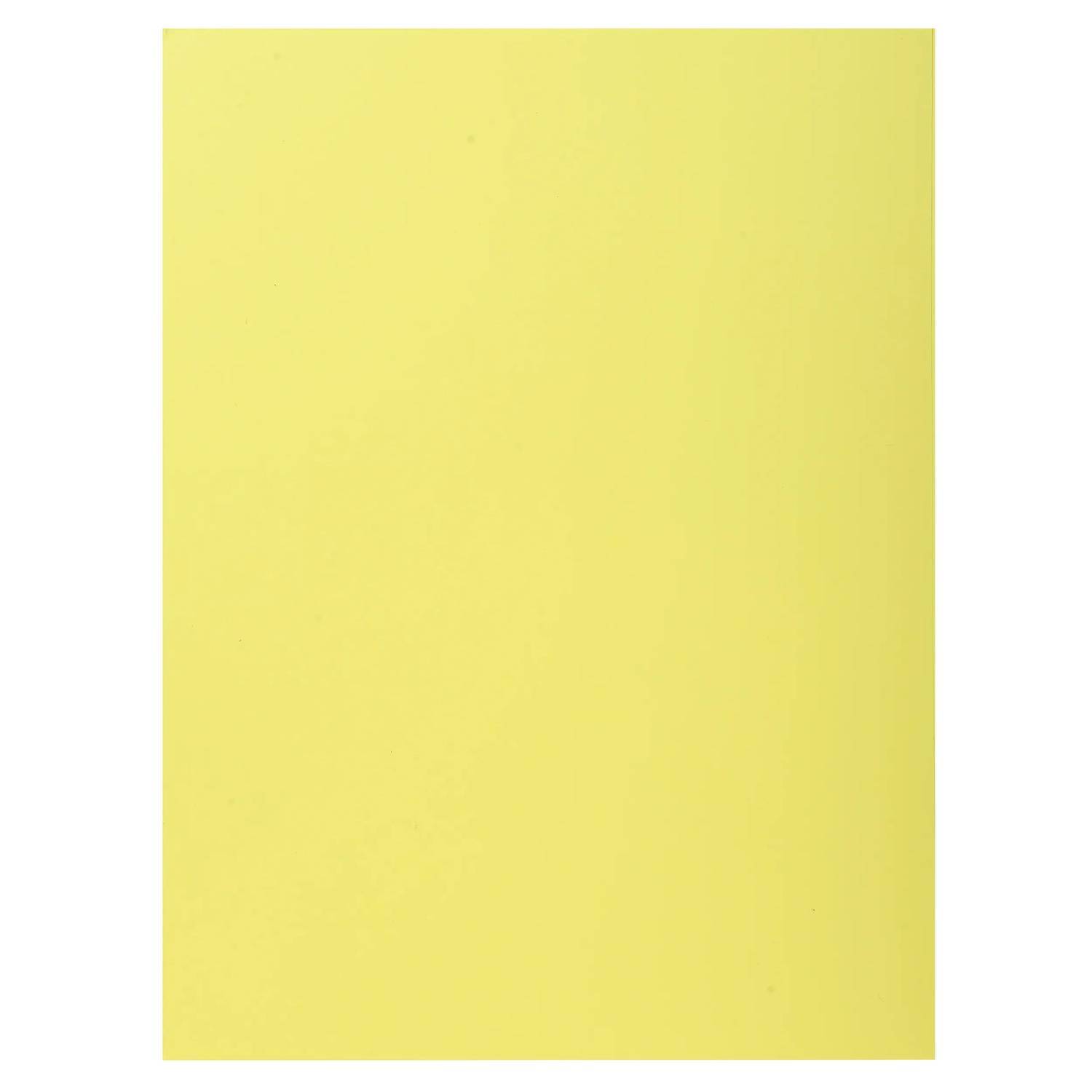 Exacompta 5x 100er Pack Aktenmappe 1 Klappe 24x32cm - sortiert - 348000E