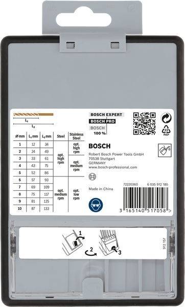 Bosch Power Tools PRO Stainless Steel HSS-Co 2607019925