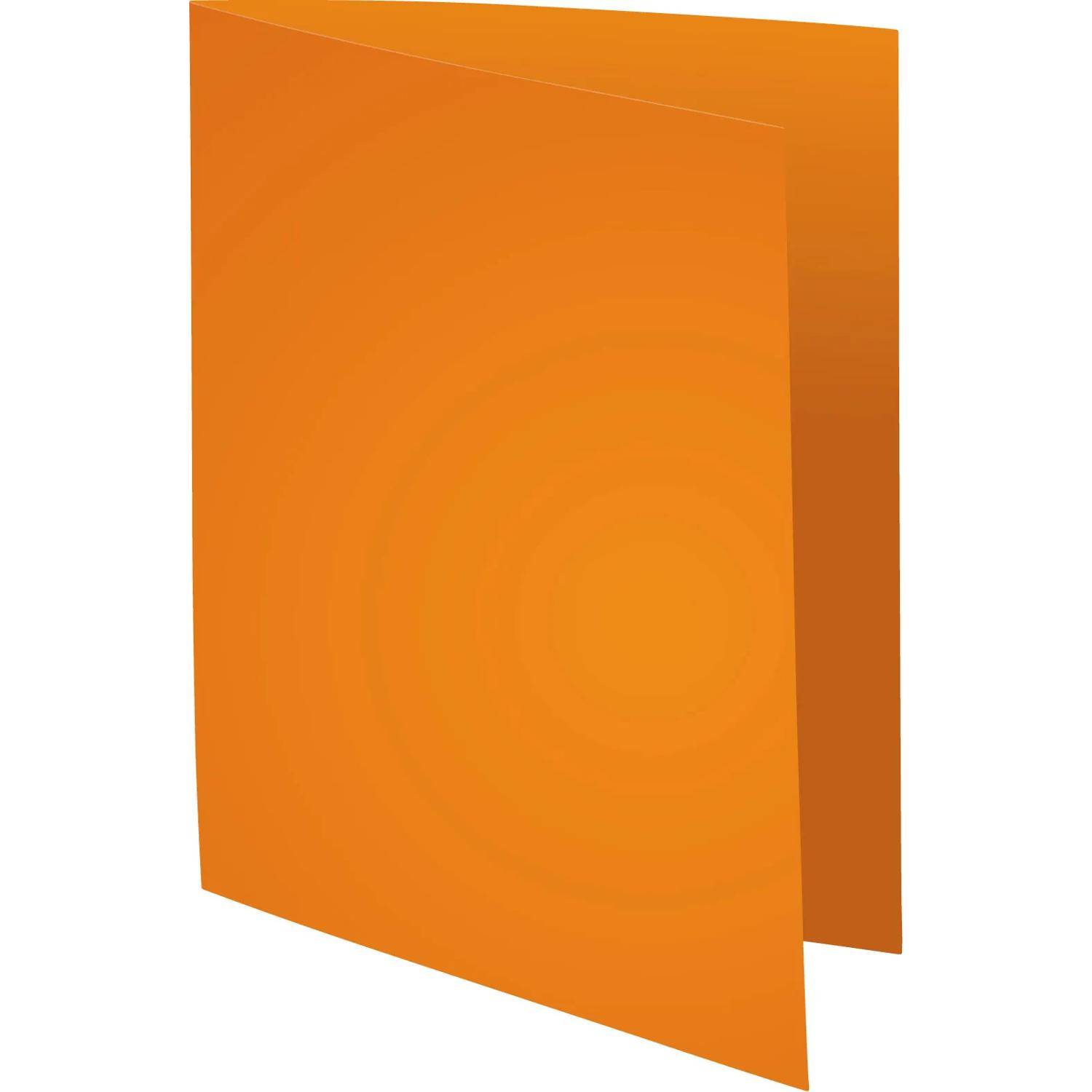 Exacompta 5x 100er Aktendeckel SUPER 160 24x32cm - Orange - 340007E
