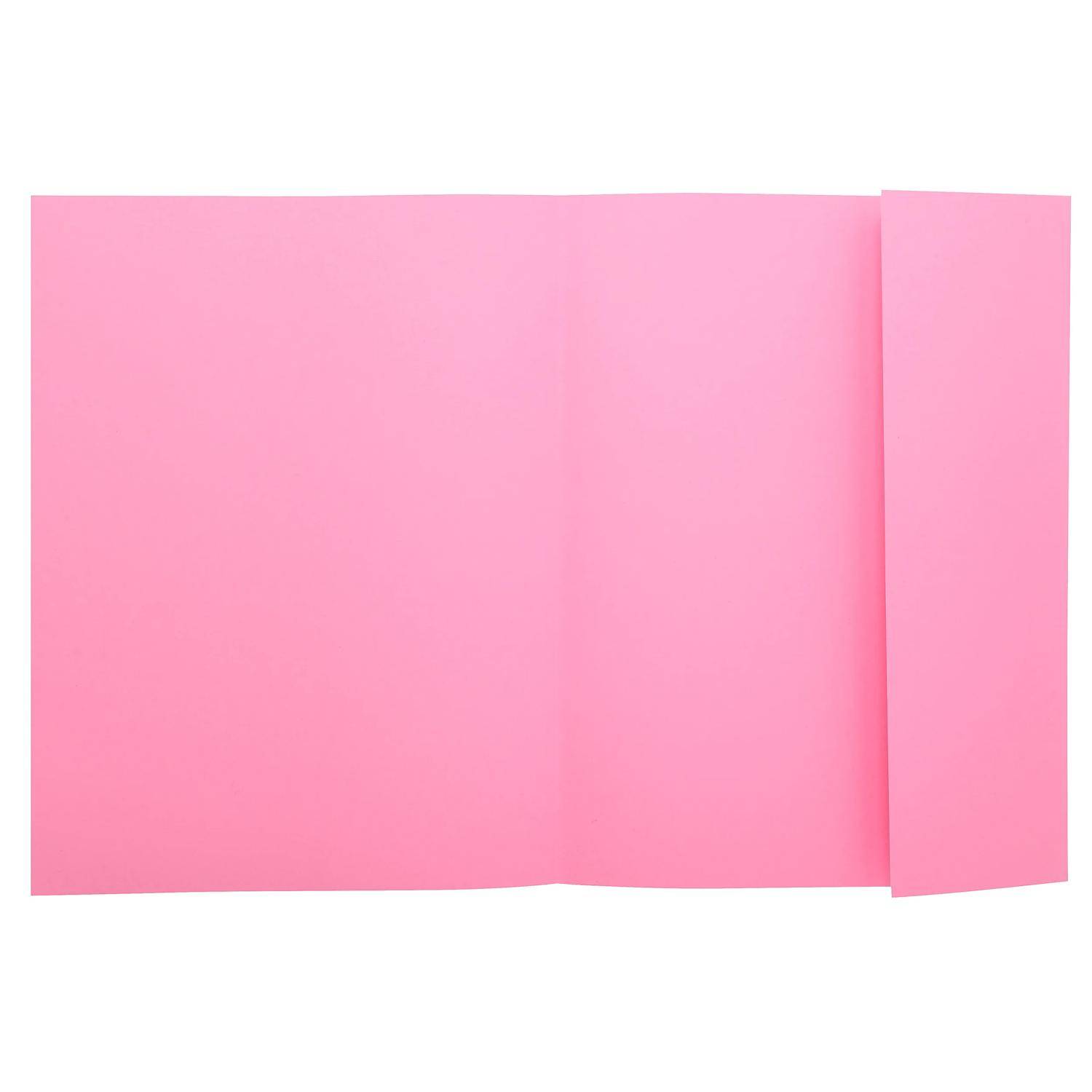 Exacompta 5x 50er Sammelmappen SUPER 210 mit eine Klappe - Rosa - 339003E
