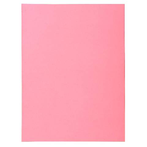 Exacompta 5x 100er Pack Aktendeckel A4 24x32cm 5-farben - Rosa - 330003E