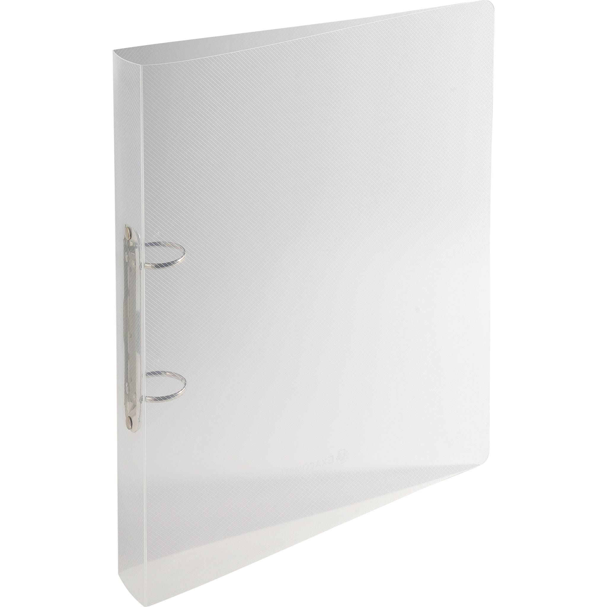 Exacompta 20x Ringbuch PP 700µ 2Ring 30mm Rücken 40mm Crystal A4 Kristall 54342E