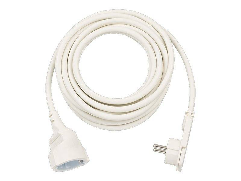 Brennenstuhl Verlängerungskabel Kunststoff 5m Winkel-Flachs Multimedia-Technik Stromkabel