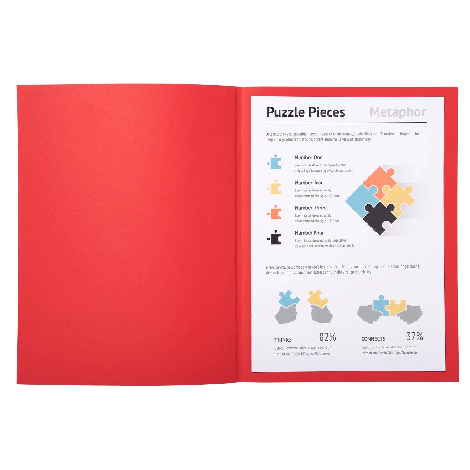 Exacompta 5x 100er Aktendeckel SUPER 160 24x32cm - Rot - 340012E