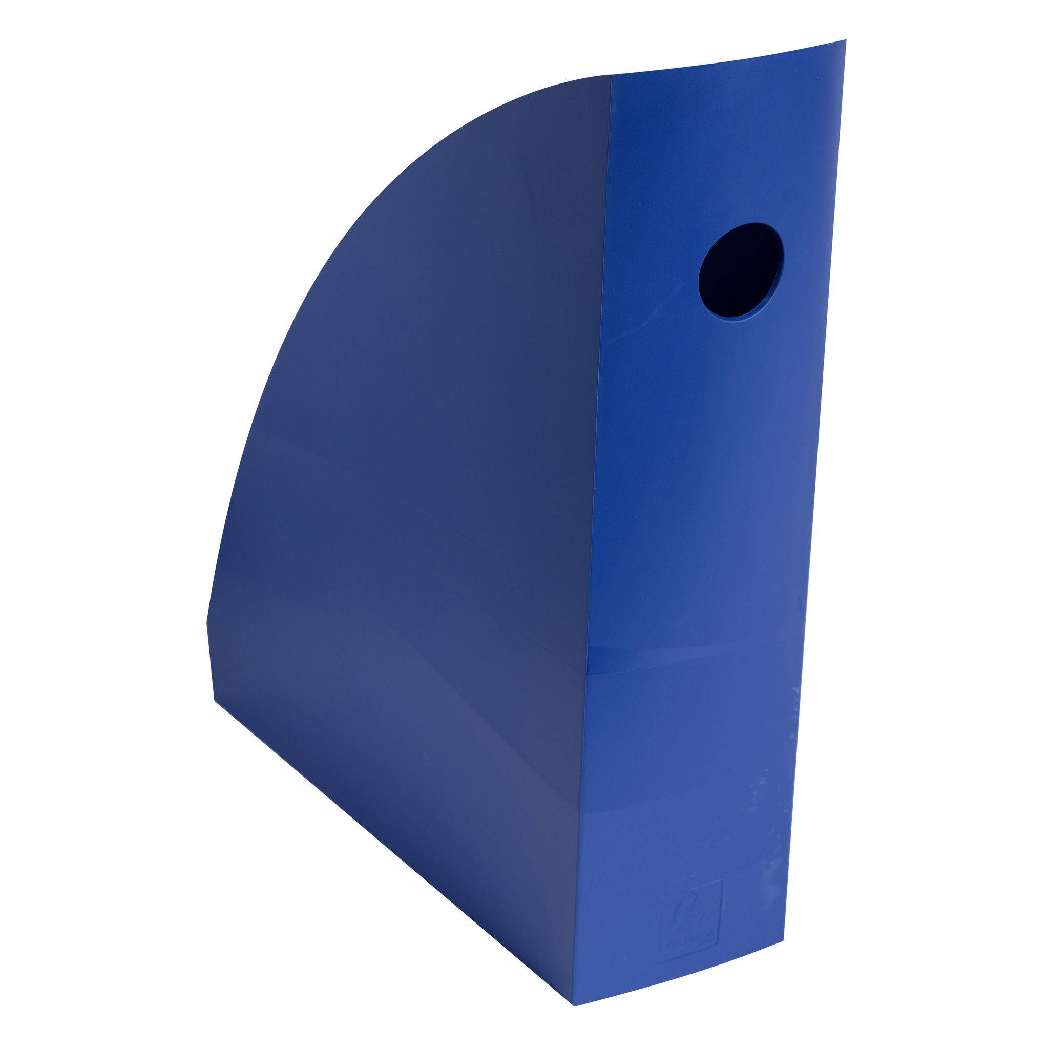 Exacompta 6x Stehsammler MAG-CUBE, Bee Blue - Marineblau - 18204D
