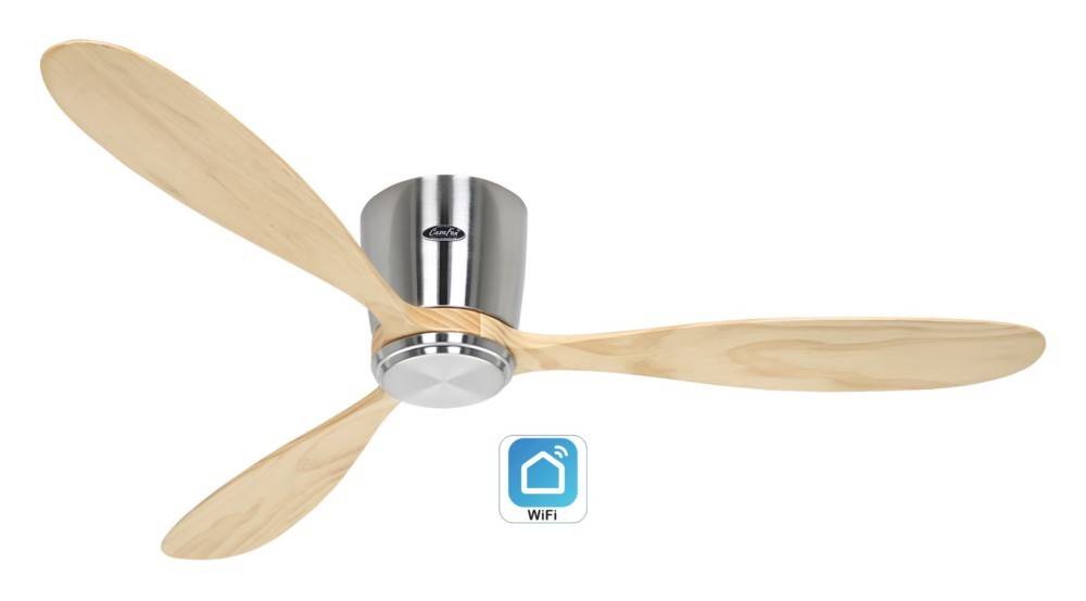 Casafan Deckenventilator EcoPlanoWood132BN-NT