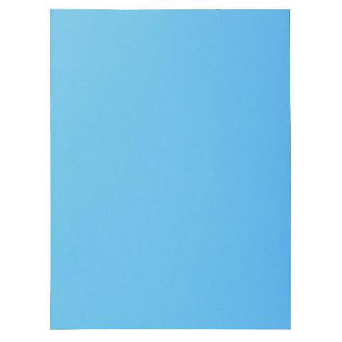 Exacompta 5x 100er Pack Aktendeckel A4 24x32cm 5-farben - Intensivblau - 330010E