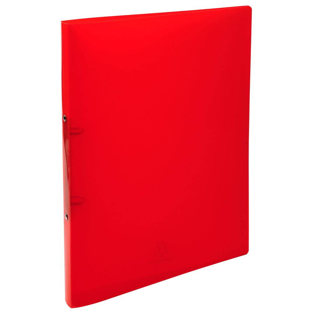 Exacompta 30x Ringbuch Crystal Colours + 2 Ringen 15mm PP, A4, sortiert, 54198E