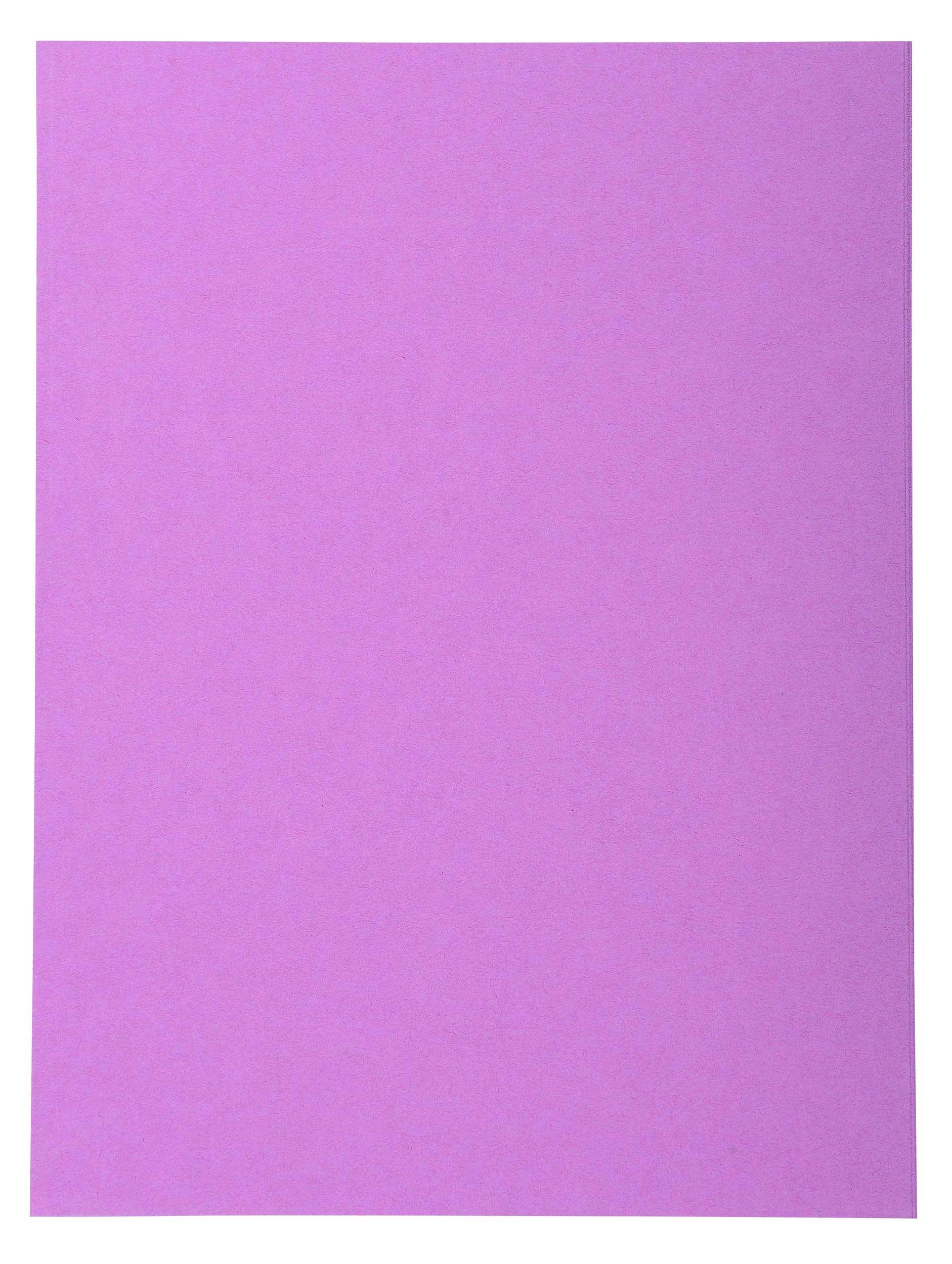 Exacompta 5x 100er Aktendeckel Recycling 24x32cm - Flieder - 420016E