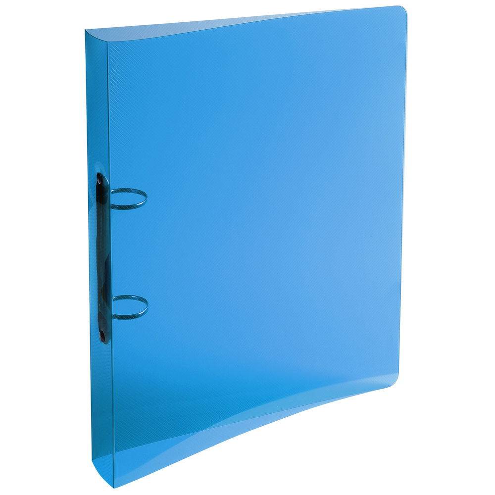 Exacompta 20x Ringbuch PP 700µ 2Ring 30mm Rücken 40mm Crystal A4 sortiert 54298E