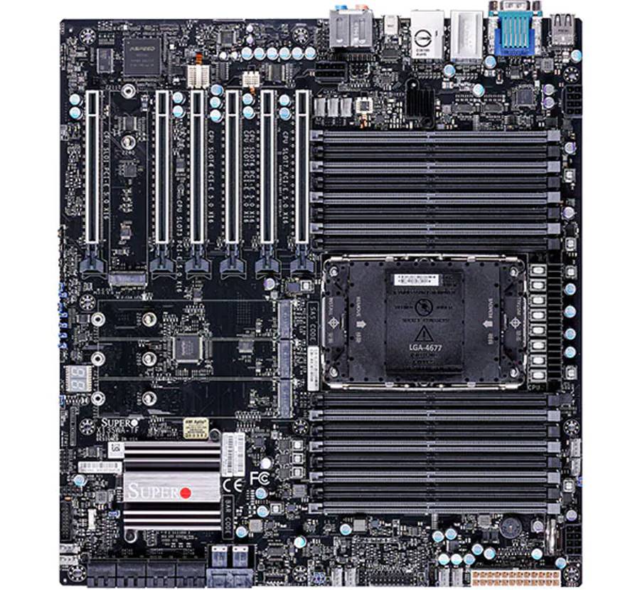 SUPERMICRO X13SWA-TF - Motherboard - E-ATX - LGA4677 Socket-E