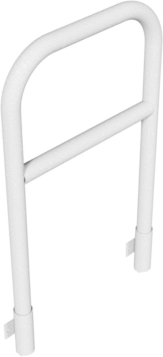 Schake 465_21W Rohrbügel aus Stahlrohr Ø 60 x 2,5 mm mit Querholm zum Einbetonieren Gesamtbreite: 700 mm Gesamthöhe: 120