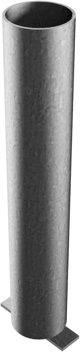 Schake 460_10 Bodenhülse für Ø 60 / Ø 76 mm Pfosten Ø 60 mm für Absperrpfosten ohne Verschluss