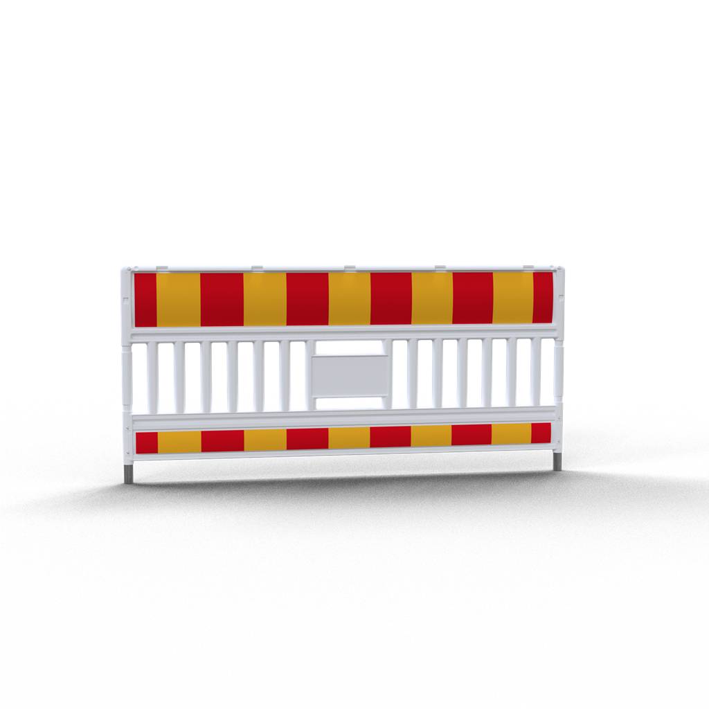 Schake 33620KSK Schake EURO3 Absperrschrankengitter Typ ULTRA Folie Typ RA1/A ohne Lampenadapter rot / gelb