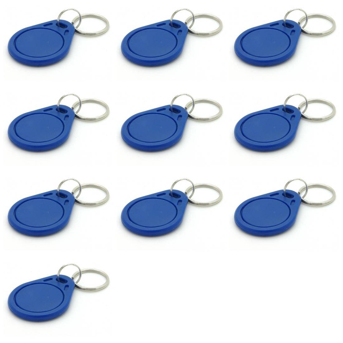 10 x RFID / NFC Schlüsselanhänger, 13,56Mhz, 1KB