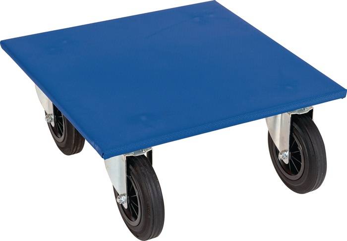 Transportroller ESB rolldolly D.200mm 750kg L600mm B600mm VG m.Anti-Rutschbelag
