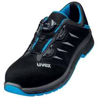 Uvex 69382, Männlich, Erwachsener, Sicherheitsschuhe, Schwarz, Blau, ESD, P, S1, SRC, Stahlkappe