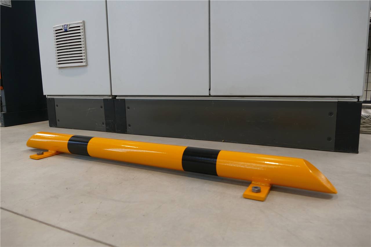 Schake 477_34BG Rammschutz-Bügel Stahlrundrohr Ø 60 mm für Dübelbefestigung Gesamtlänge: 400 mm