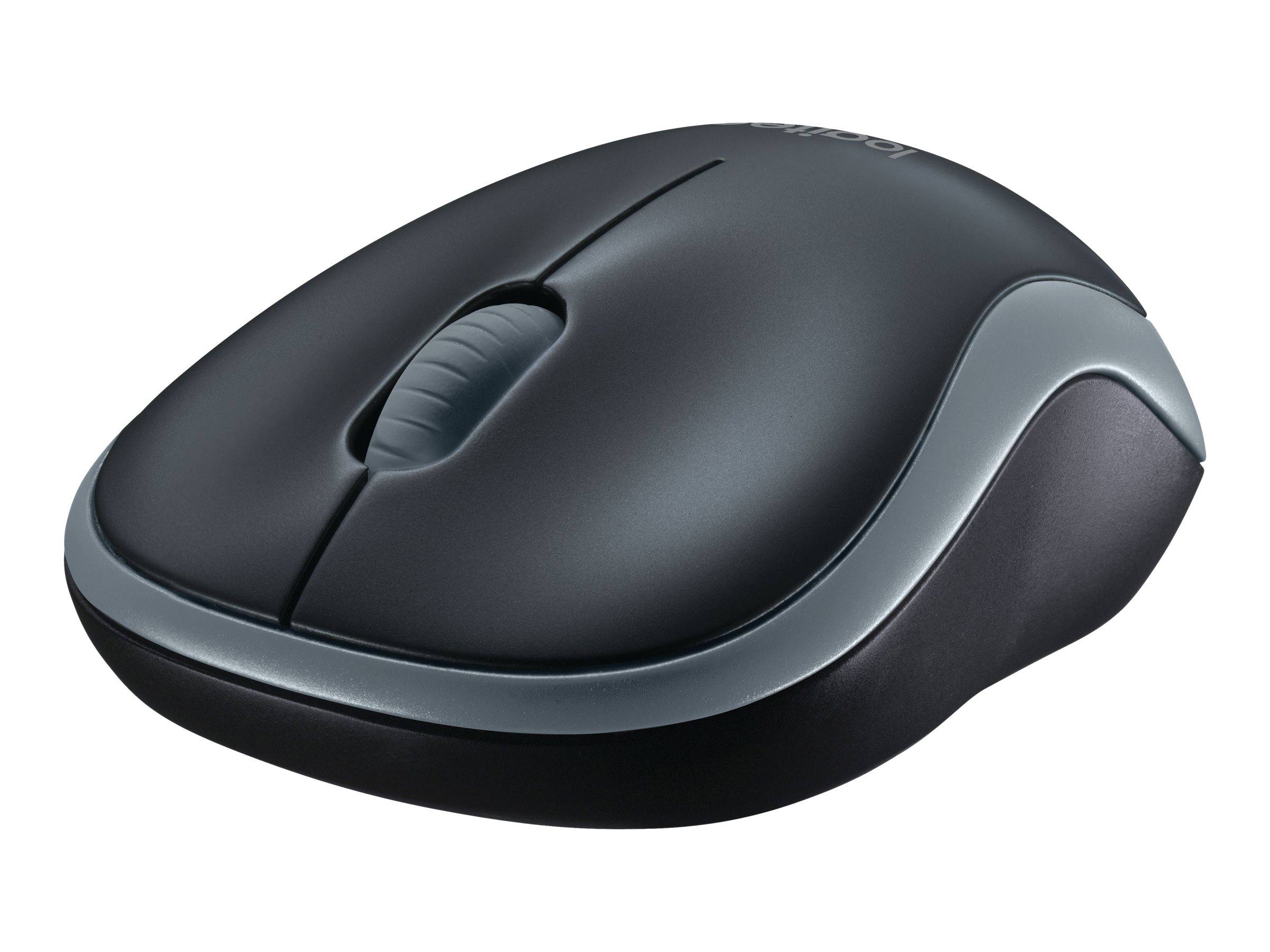 Logitech M185 - Maus - optisch - 3 Tasten - kabellos - 2.4 GHz - kabelloser Empfänger (USB)