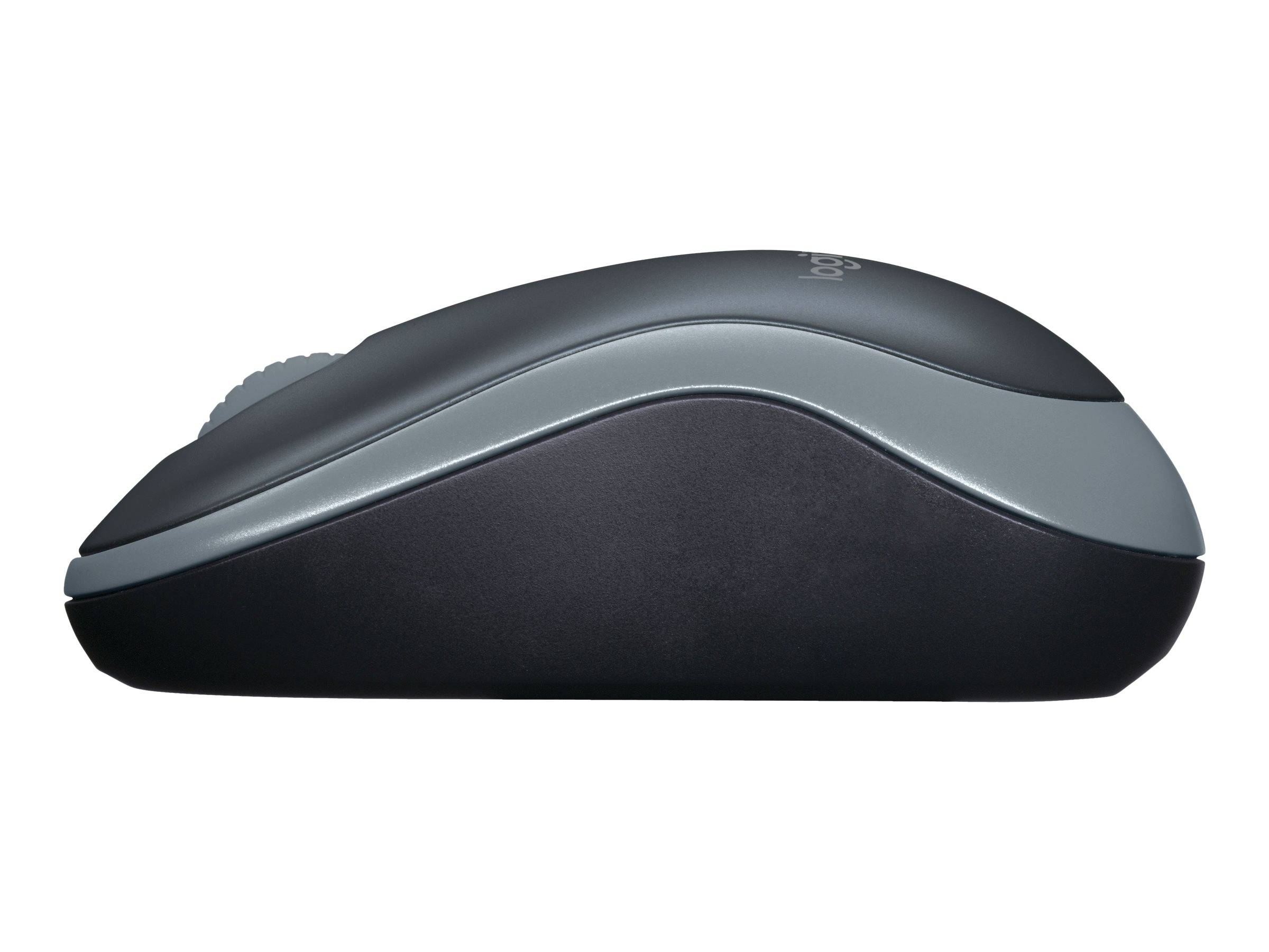 Logitech M185 - Maus - optisch - 3 Tasten - kabellos - 2.4 GHz - kabelloser Empfänger (USB)